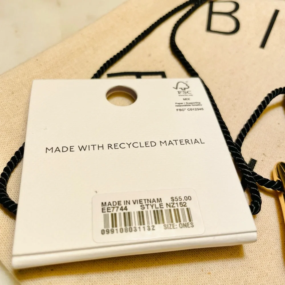 Madewell Double Droplet Pendant Necklace - Picture 5 of 5